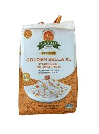 Laxmi Golden Sella Parboiled Rice Xl : 20 lbs