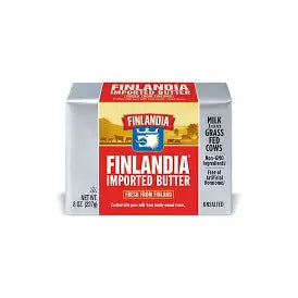 Finlandia Imported Unsalted Butter 7 oz