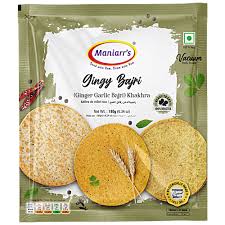 Maniarrs Ginger Garlic Bajri Khakhra : 180 g