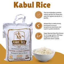 Kabul Basmati Sella Rice, 10 lbs