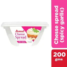 Amul Cheese cheeseSpread Spicy Garlic 200g