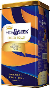 Parle Hide & Seek Choco Rolls Cookies 300 gms
