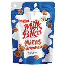 Britannia Milk Bikis Minis Kreemz 200g