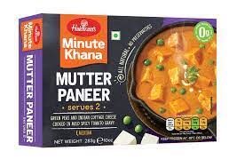 Haldiram's Minute Khana Mutter Paneer 10 oz