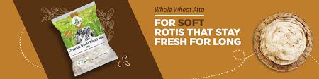 24 Mantra Organic Whole Wheat Atta 10 lb