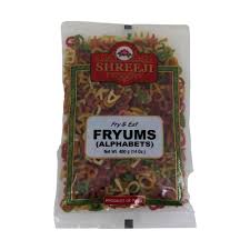 Shreeji Fryums Alphabets 400 g