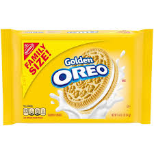 Oreo Golden Sandwich Cookies, Family Size 541 g