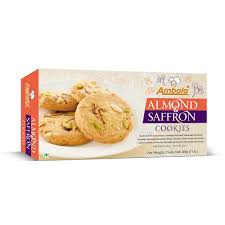 Ambala almond & saffron cookies 200gm