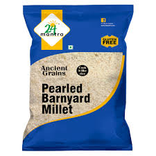 24 Mantra Organic Pearl Barnyard Millet, 2.2 lb