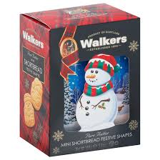 Walkers Pure Butter Mini Shortbread Festive Shapes 5.3 oz