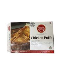 Delicious delights chicken puffs 8 oz