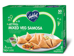 Vadilal Mixed Veg Samosa : 50 Pc