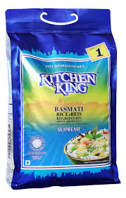 Kitchen King Basmati Rice, 10 Lb