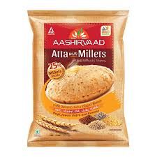 AASHIRVAAD ATTA WITH MILLETS : 10LB