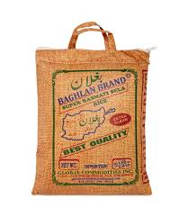 Baghlan Super Basmati Sela Rice 20 lb