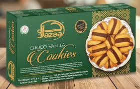 JAZAA CHOCO VANILLA COOKIES : 240 gms