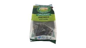 ORGANIC SUKHIANA URAD WHOLE 2 LB