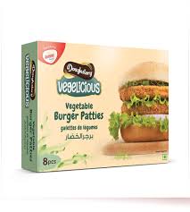 Doughstory Vegetables Burger Patties, 8pcs