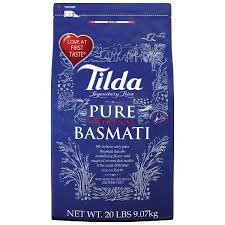 TILDA BASMATI RICE : 20LB