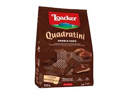 Quadratini Double Chocolate 8.82 Oz 250 g