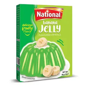 National Crystal Jelly Banana 155g