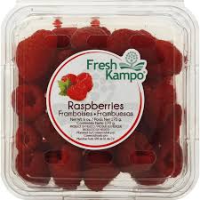 Fresh Kampo Rasberries : 6 oz