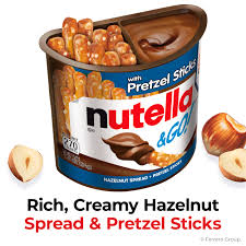 Nutella & Go! Hazelnut Spread + Pretzel Sticks 1.9 oz