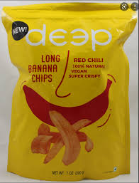 Deep Long Banana Chips 200g