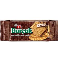 Eti Burcak Whole Wheat Biscuit : 131 g