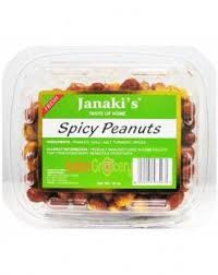 Janaki's Spicy Peanuts 10 oz