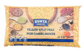 Dunya Yellow Whole Peas, 4 lb