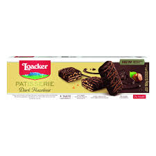 Loackers patisserie dark hazelnut 100 g