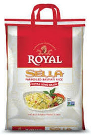 Royal Sella Paraboiled Sella Basmati Rice 20 lb