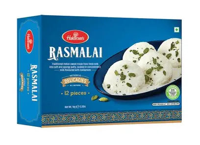 Haldiram Rasmalai, 12pcs