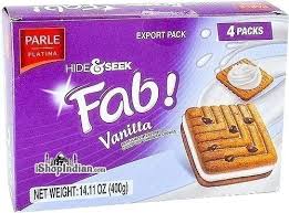 Parle Hide Seek Fab Vanilla Cookies 14.11 oz