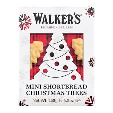 Walkers Pure Butter Mini Shortbread Christmas Trees 5.3 oz
