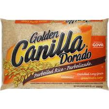 Goya Canila Golden Parboiled Rice 20 lb