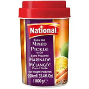 National Extra Hot Mixed Pickle 16.7 Fl Oz