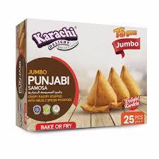 Karachi Jumbo Punjabi Samosa 25 Pcs