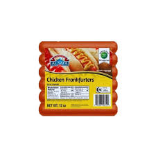Al Safa Jumbo Chicken Frankfurters, 12 oz
