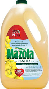 Mazola Canola Oil : 3 78 L