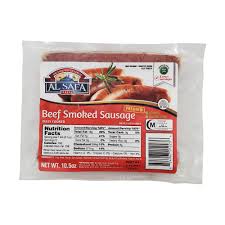 Al Safa Beef Smoked Sausage 10.5 oz