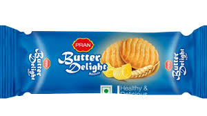Pran Butter Delight Biscuits : 8 Pcks