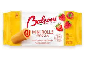 Balconi Mini Roll Fragola 6 Snacks