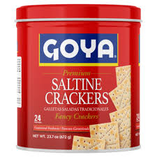 Goya saltine crackers 23.7 oz