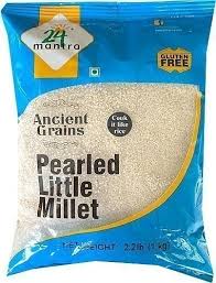 24 Mantra Organic Pearled Foxtail Millet, 2.2 lb
