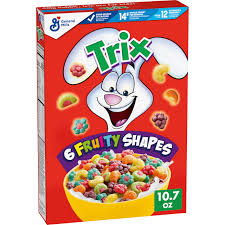General Mills Trix Fruit Shape 10.7 oz