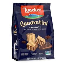 Loacker Quadratini Chocolate 8.82 Oz 250 g