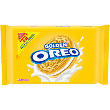 Oreo Golden Sandwich Cookies, Family Size 18.12 oz