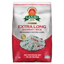 Laxmi Extra Long Basmati Rice 40 lb